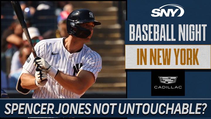 On Baseball Night in NY, the panel discusses if the Yankees might trade top prospect Spencer Jones.