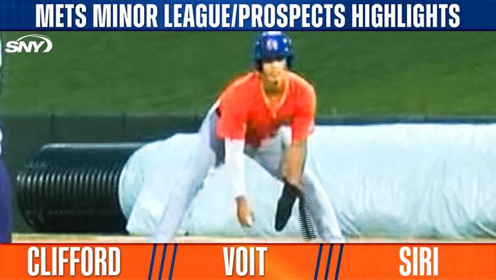 Mets Prospects Highlights | Siri, Clifford, Voit | 9/6/25