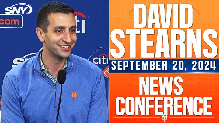 David Stearns on Mets' pennant race, status of Francisco Lindor and Kodai Senga, Luisangel Acuna's fast start