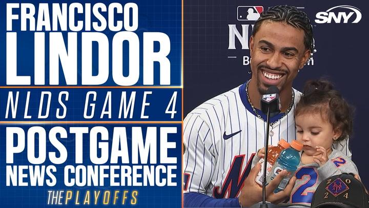 Francisco Lindor on NLDS victory and Mets next steps: ‘I want to win it all’