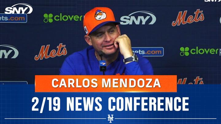 Carlos Mendoza says Clay Holmes will start Mets' spring training opener on Saturday