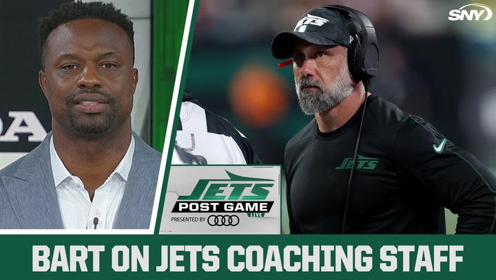 Bart Scott discusses Jets' lack of adjustments in loss against Cardinals on SNY Post Game Live.