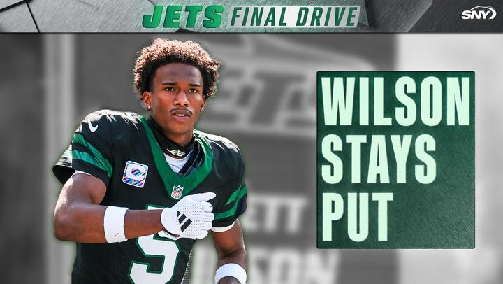 Jets wide receiver Wilson stays put, featured on Jets Final Drive from SNY.