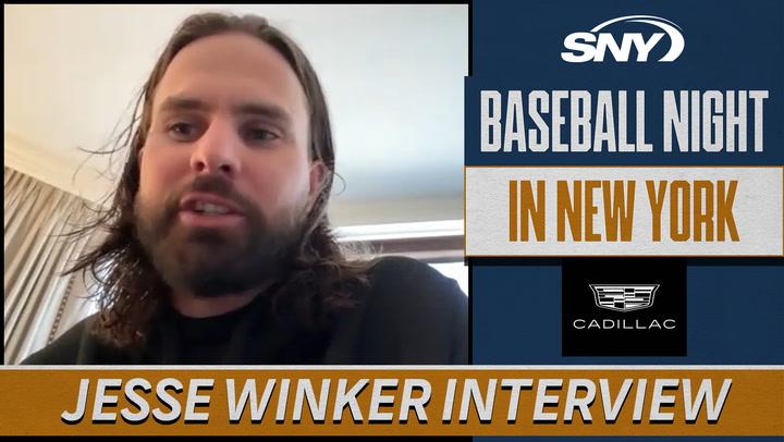 Jesse Winker discusses Mets reunion with Gary Apple in SNY exclusive interview | Baseball Night in NY