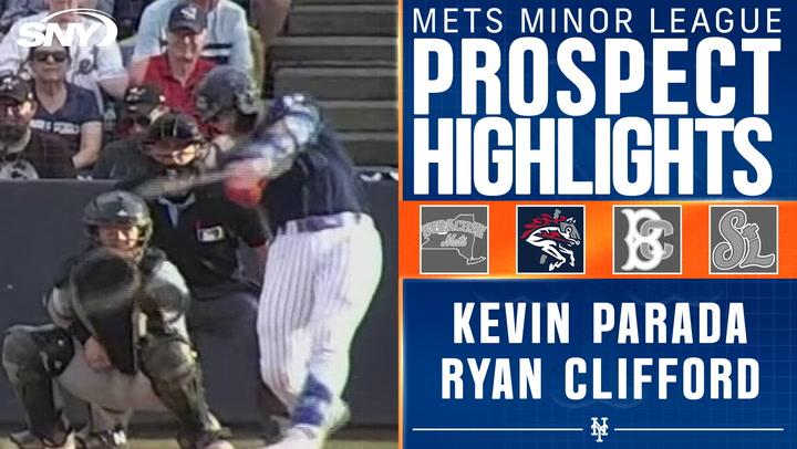 Mets prospects Kevin Parada and Ryan Clifford spark Binghamton's offense on Wednesday