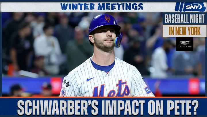 Will Pete Alonso follow Edwin Diaz out the door and leave the Mets?  | Baseball Night in NY