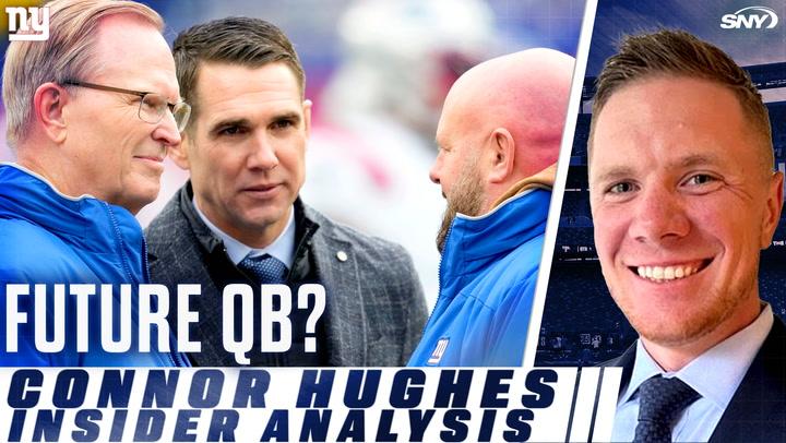 Connor Hughes discusses New York Giants' offseason priority: finding their future QB.