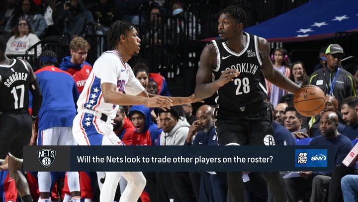 Brooklyn Nets game action amid NBA trade buzz; focus shifts after trading Dennis Schroder.