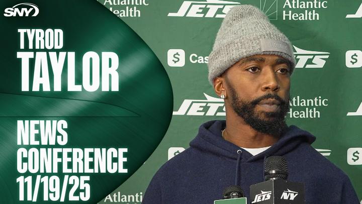 Tyrod Taylor Jets news conference 11/19/25.