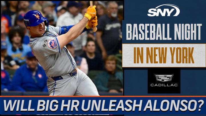 Will Pete Alonso's clutch HR be the start of power tear for him and the Mets? | Baseball Night in NY