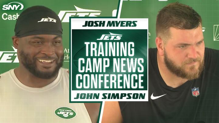 John Simpson says Jets camp is 'super competitive' this year