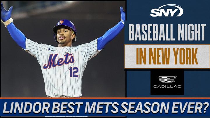 Where does Francisco Lindor's season rank in Mets history? | Baseball Night in NY