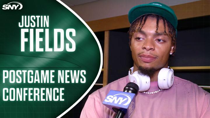 Jets QB Justin Fields talks first game with new team and new staff
