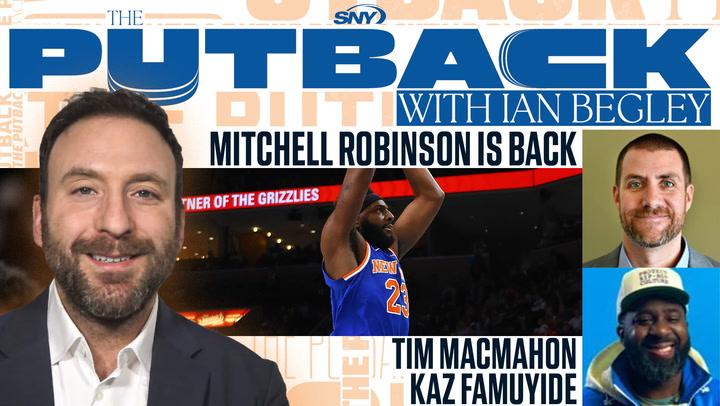 Mitchell Robinson returns, Knicks facing Luka Doncic's Lakers in LA | The Putback with Ian Begley