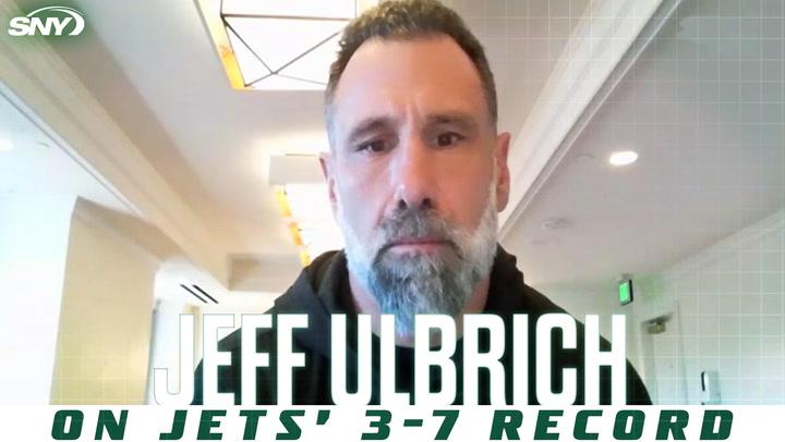 Jeff Ulbrich discusses Jets' 3-7 record after loss to Cardinals, cites missed tackles.