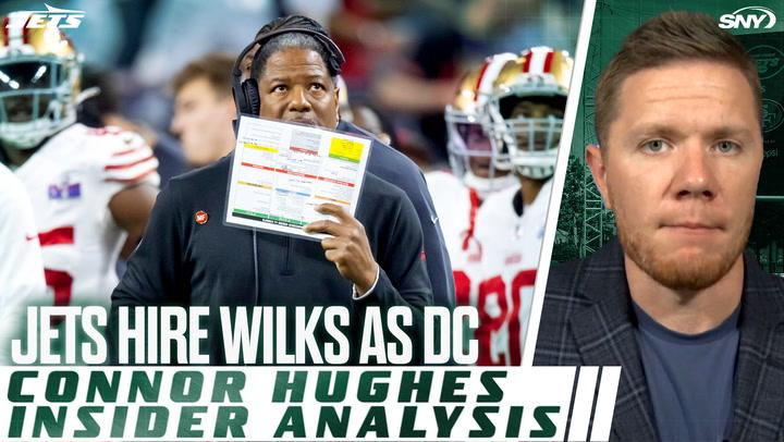 Jets hire Steve Wilks as new defensive coordinator; analysis by Connor Hughes on SNY.