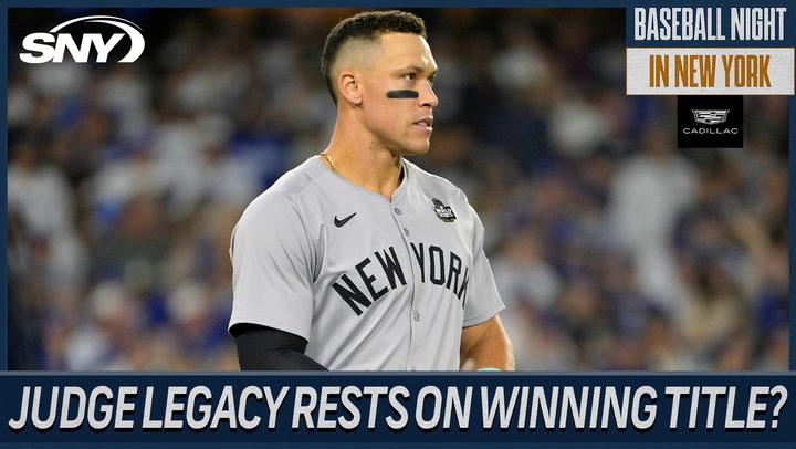 How will Aaron Judge's career with Yankees be remembered if he's unable to win a championship ring?