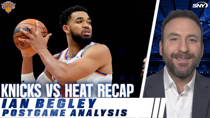 Knicks vs Heat recap with analysis by Ian Begley.
