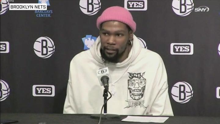 Nets vs Pistons: Kevin Durant on ejection, record shooting in 117-91 win | Nets Post Game
