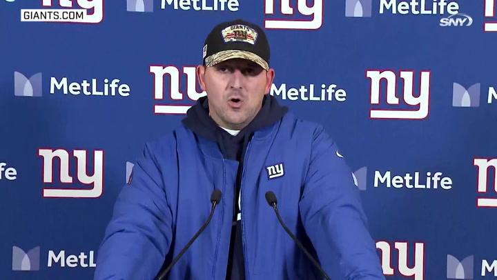 Giants vs Cowboys: Joe Judge on team effort, 4th down attempts in 21-6 loss | Giants Post Game