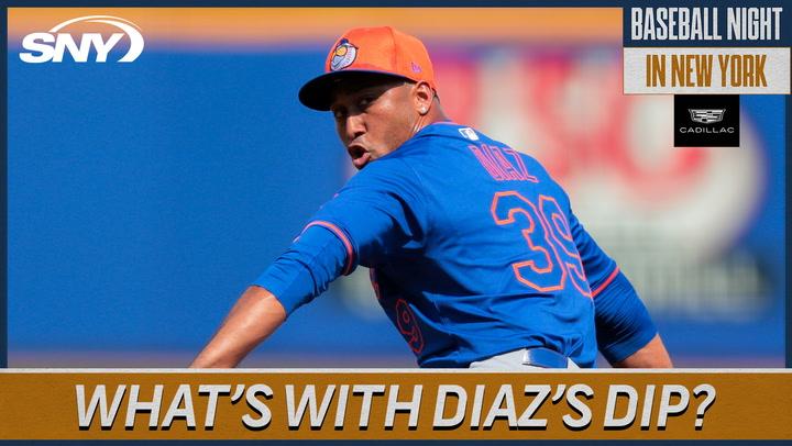 Should Mets be concerned with Edwin Diaz's velocity? | Baseball Night in NY