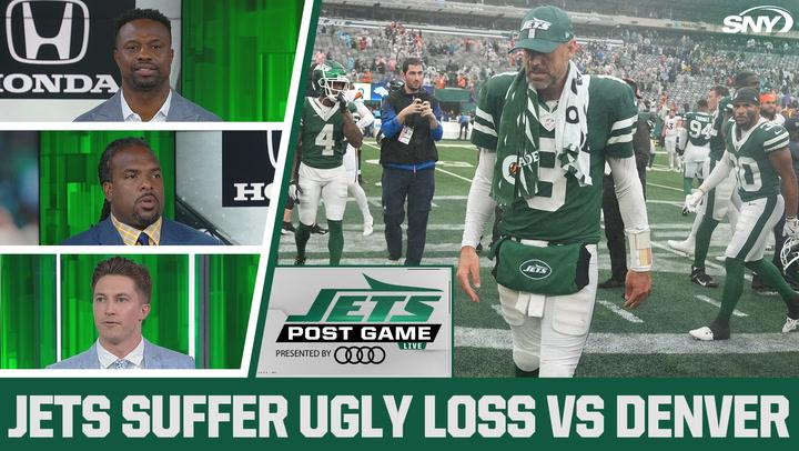 SNY's Bart Scott, Willie Colon, and crew analyze the Jets' frustrating 10-9 loss to Denver.