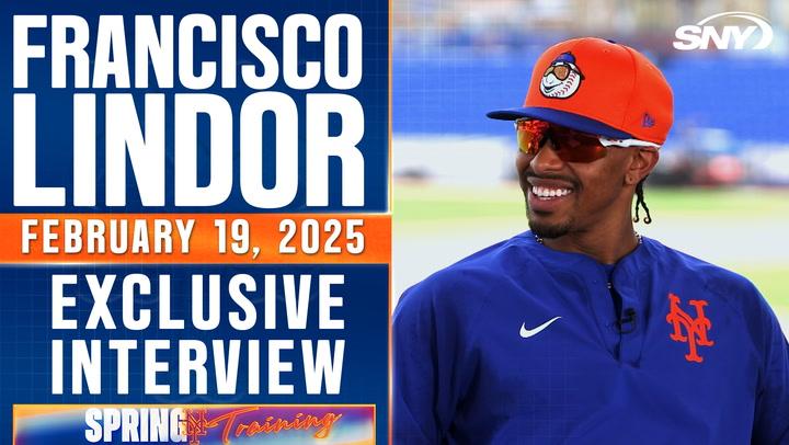 Francisco Lindor on Juan Soto joining the Mets and the expectations for the 2025 season