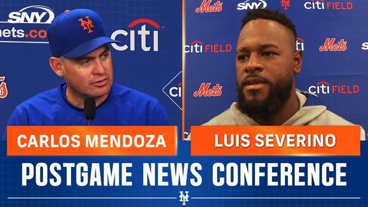 Carlos Mendoza and Luis Severino on another quality start by Severino despite Mets loss