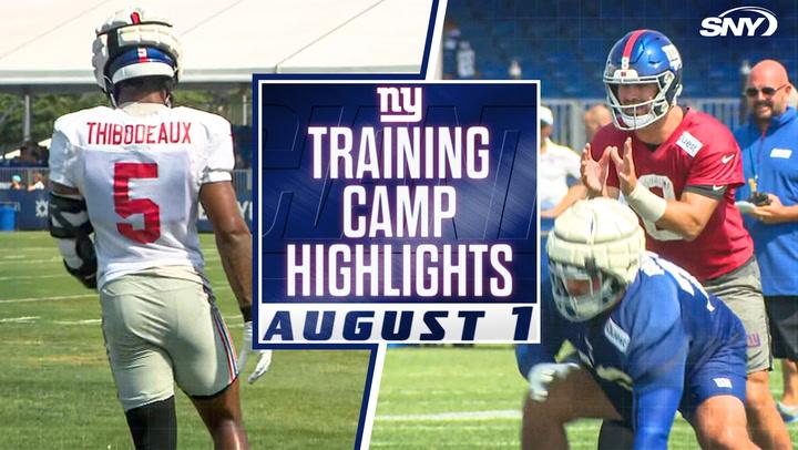 NY Giants Training Camp.