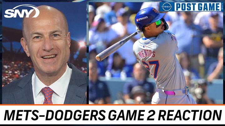 Gary Cohen and Mets Post Game crew react to NLCS Game 2 win over Dodgers