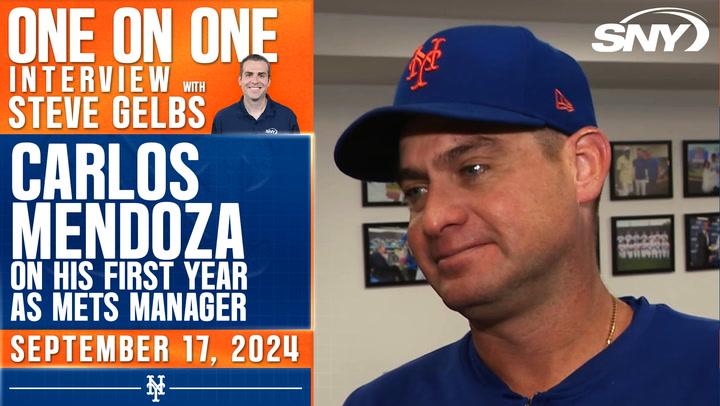 Carlos Mendoza discusses his first season as Mets manager