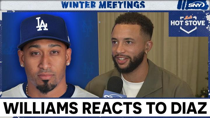 Newly signed Devin Williams reacts to the departure of Edwin Diaz from the Mets | Mets Hot Stove