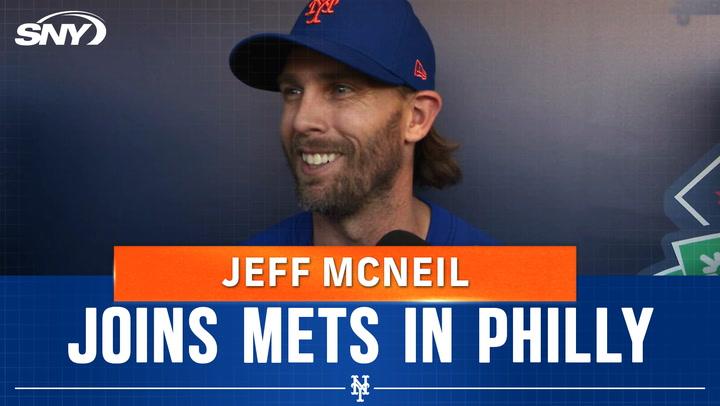 Jeff McNeil rejoins the Mets after birth of daughter, starts to resume baseball activities