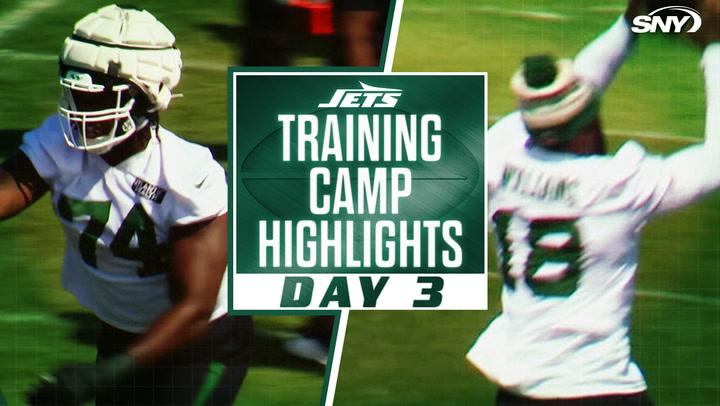 Jets training camp highlights.