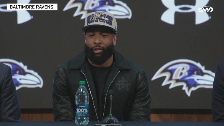 Former Giants WR Odell Beckham Jr. opens up on signing with Ravens: 'It's good to be where you're wanted'