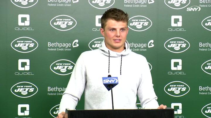 Zach Wilson on how he's preparing for Week 13 Eagles game | Jets News Conference
