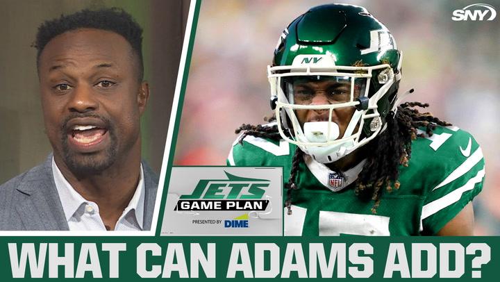 Bart Scott discusses Davante Adams' potential impact on the Jets' offense for Sunday night.