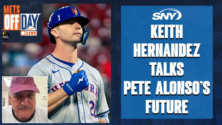 Keith Hernandez on Pete Alonso's performance, impact of contract year | Mets Off Day Live