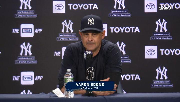 Giancarlo Stanton, Aaron Boone on Yankees recent injury woes