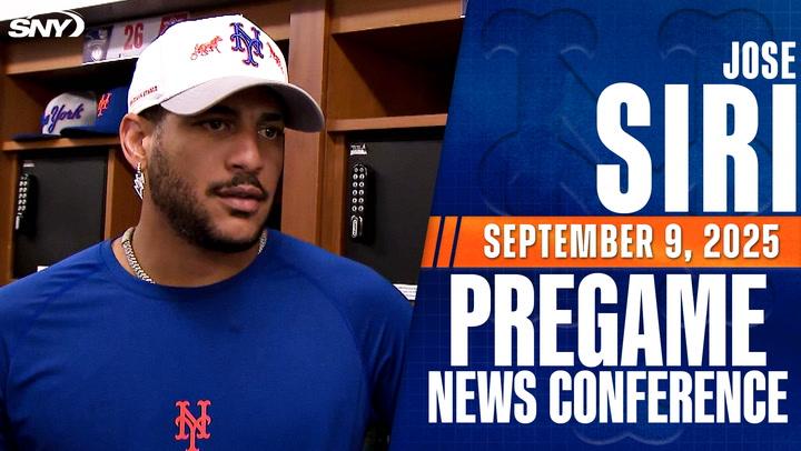 Jose Siri on returning to Mets' lineup: 'I feel really good, ready to go'
