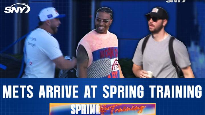 Francisco Lindor, Francisco Alvarez and more Mets arrive at spring training