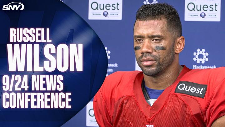 Russell Wilson 9/24 news conference