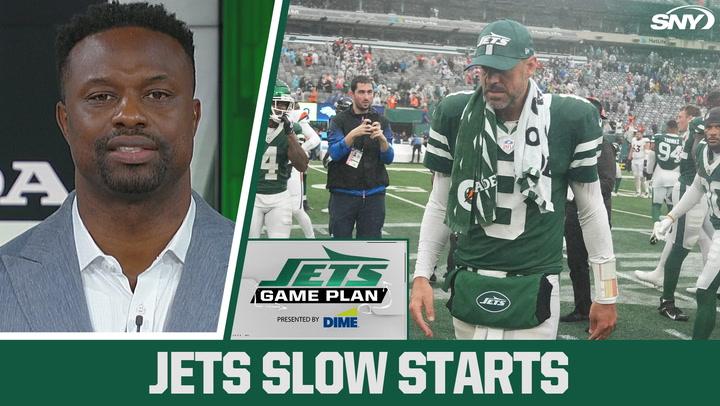 Bart Scott discusses Jets' slow offensive starts with Chelsea Sherrod on SNY's Game Plan.