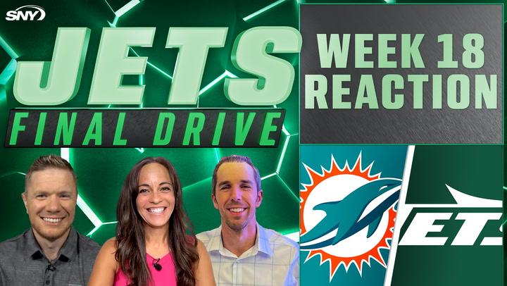 SNY Jets Final Drive hosts react to the 2024 season and predict 2025 outcomes after Week 18.