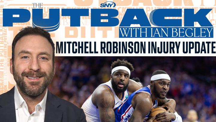 Ian Begley talks Mitchell Robinson's injury status on The Putback with guests Shaun and Andrew.