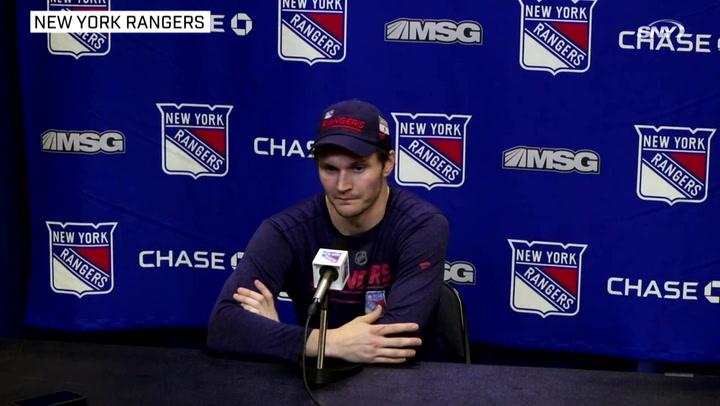 Rangers vs Predators: Jacob Trouba on Nashville's defense in NY's 1-0 loss | Rangers News Conference