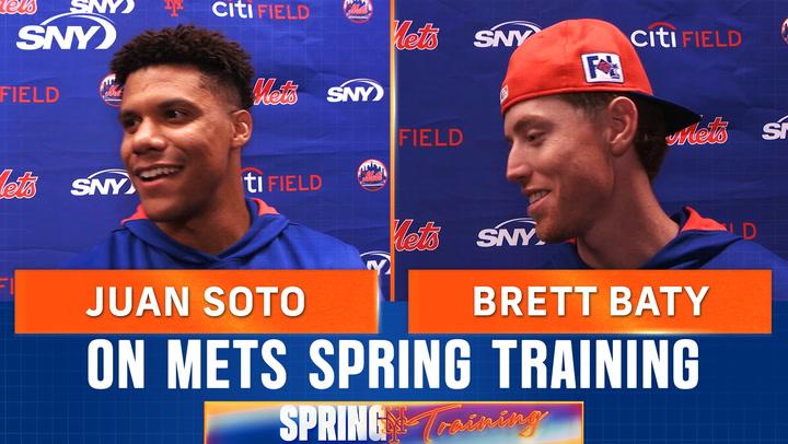 Juan Soto on surprising Brett Baty with new car in exchange for No. 22 jersey on Mets