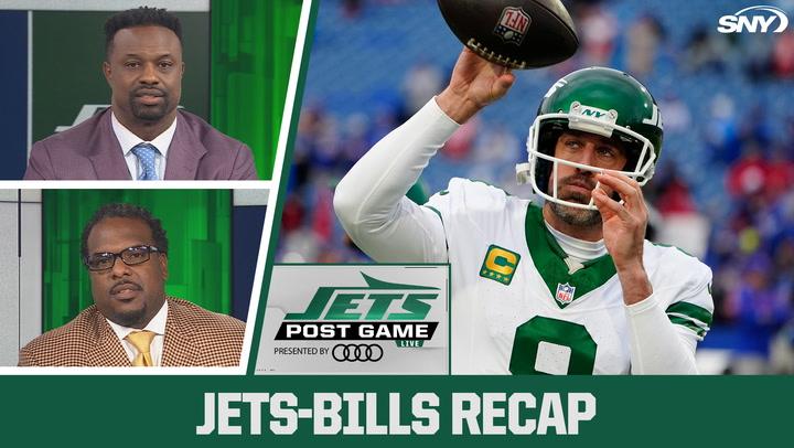 Bart Scott, Willie Colon, and crew discuss Jets' 40-14 loss and penalties on Jets Post Game Live.