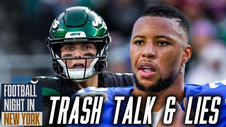 Jets disrespect, Judge's comments, Saquon Barkley washed?  | Football Night in NY | SportsNite