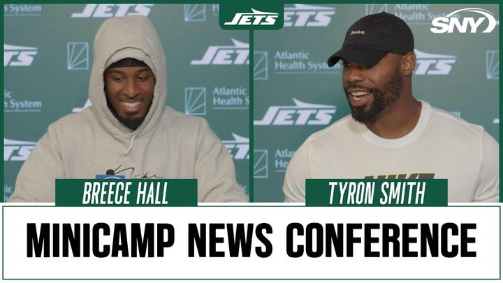Breece Hall and Tyron Smith on potential of Jets offense this season